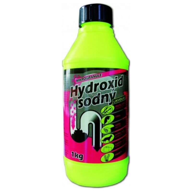 Čistič odpadu HYDROXID SODNÝ, 1 kg