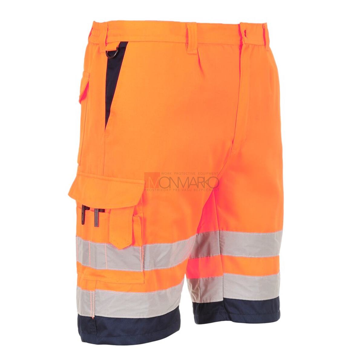Hi-Vis ľahké polybavlnené šortky - rôzne farby