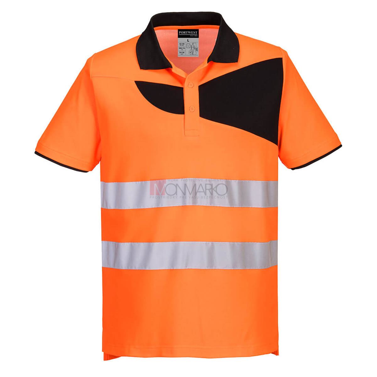 PW2 Hi-Vis Polo tričko - rôzne farby