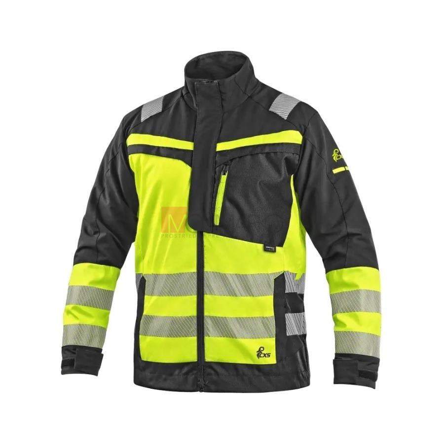 Blúza NAOS - HI-VIS čierno - žltá