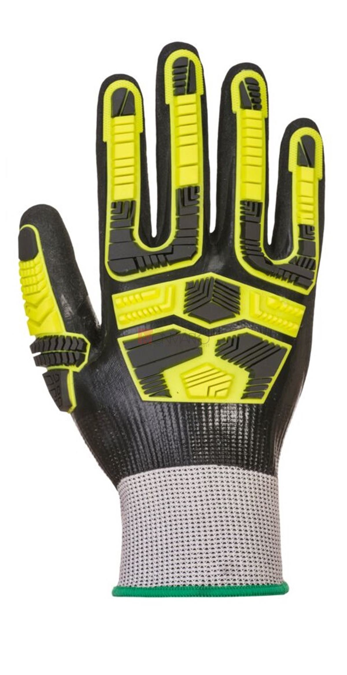 Nárazuvzdorné vodeodolné  HR Cut Impact rukavice