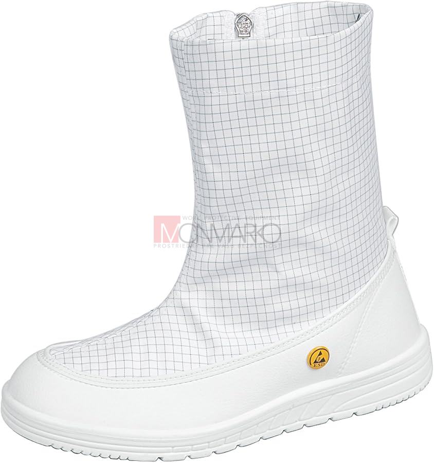 ESD obuv Abeba 3620 CLEAN ROOM white OB