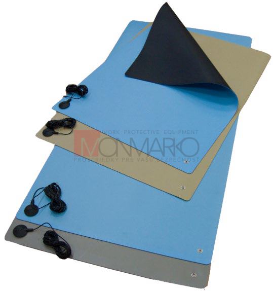 Béžová ESD podložka proti vysokým teplotám 60 x 120cm