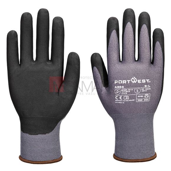 ESD rukavice s nitrilovou penou