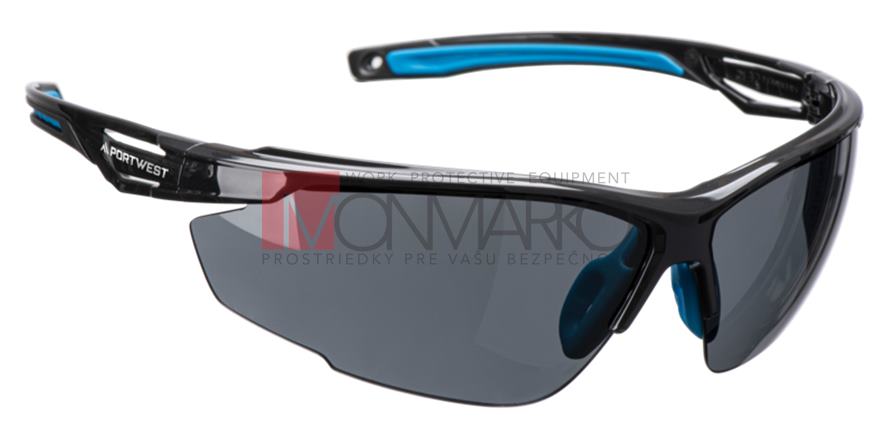 Antracitové KN bezpečnostné okuliare