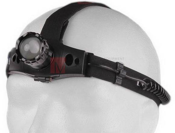 Čelovka 3W CREE LED - nabíjateľná