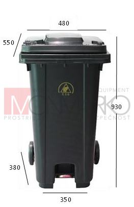 ESD KONTAJNER NA ODPAD - 120L