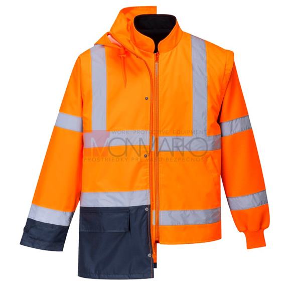 5 v 1 Vetrovka Hi-Vis Executive - rôzne farby