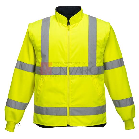 5 v 1 Vetrovka Hi-Vis Executive - rôzne farby