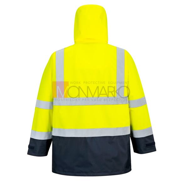 5 v 1 Vetrovka Hi-Vis Executive - rôzne farby