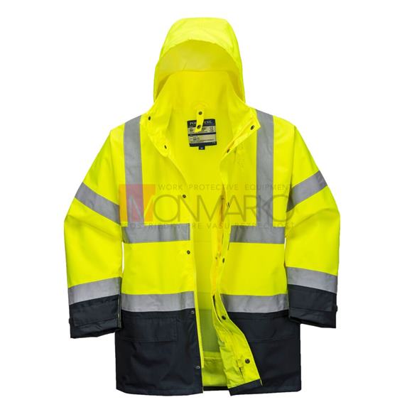 5 v 1 Vetrovka Hi-Vis Executive - rôzne farby