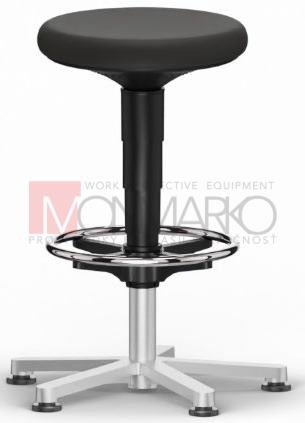 ESD stolička s opierkou na nohy