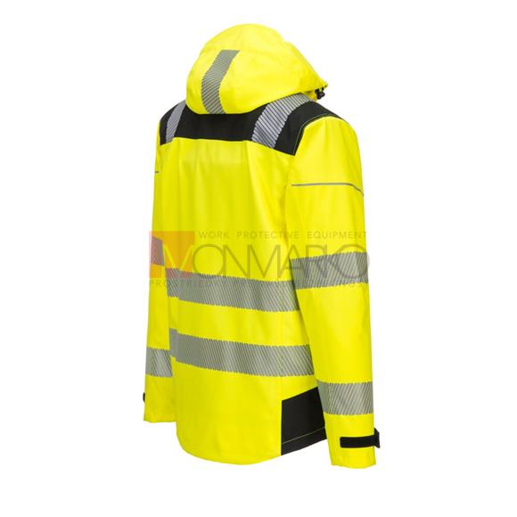 Extrémne priedušná bunda do dažďa