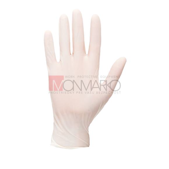 Latexové jednorazové rukavice
