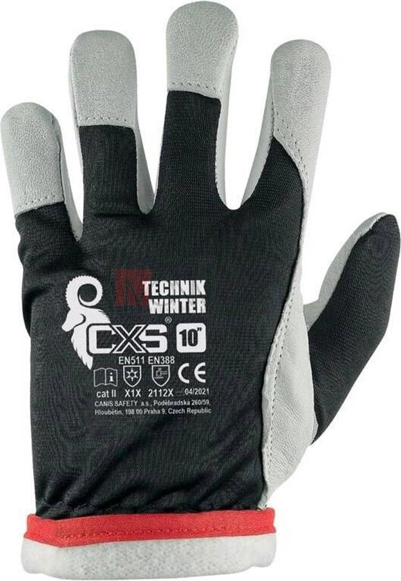 Zimné rukavice technik winter