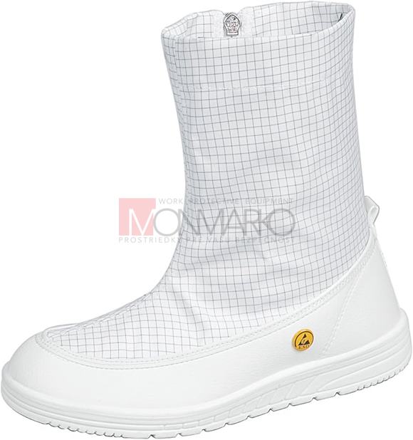 ESD obuv Abeba 3620 CLEAN ROOM white OB