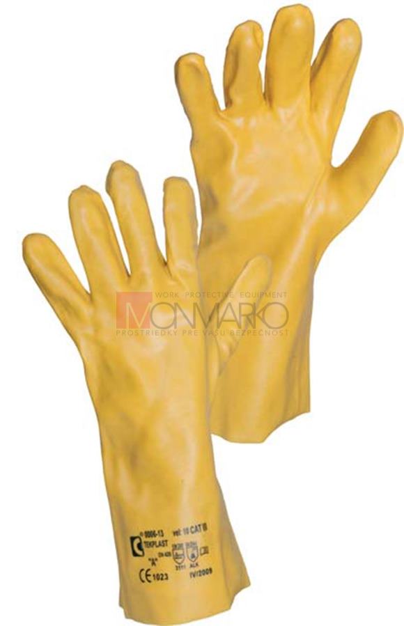 Kyselinovzdorné rukavice TEKPLAST